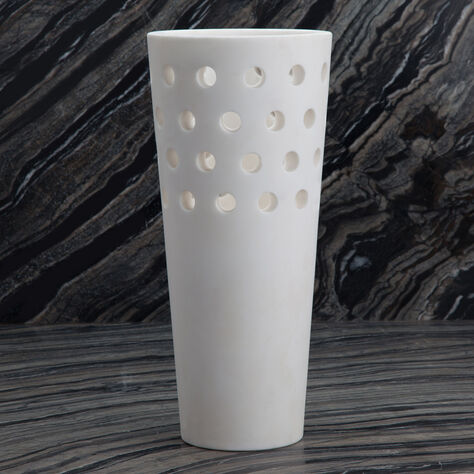 Perforated Large Vase