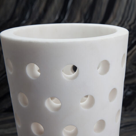Perforated Large Vase