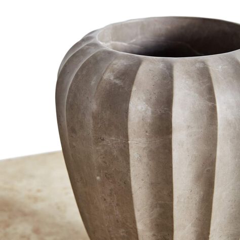 FLUTED LARGE VASE
