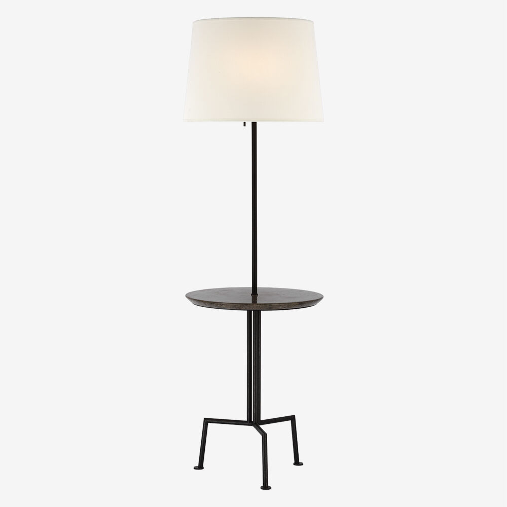 TAVLIAN LARGE TRAY TABLE FLOOR LAMP