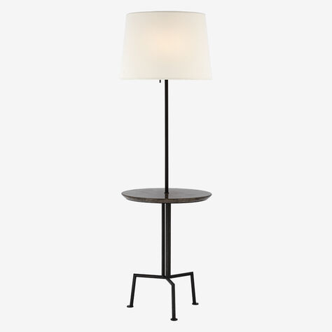 TAVLIAN LARGE TRAY TABLE FLOOR LAMP