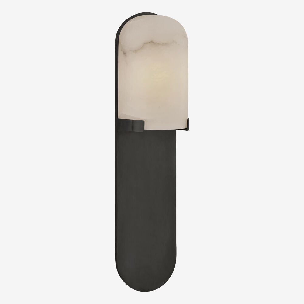 MELANGE MEDIUM ELONGATED PILL SCONCE