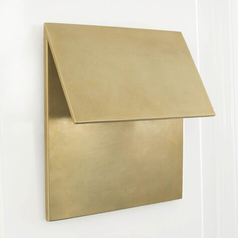 ESKER SINGLE FOLD SCONCE - BRASS