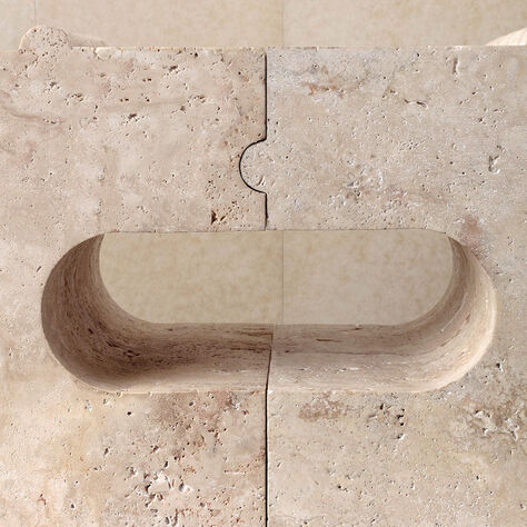 HUME MODULAR STONE CONSOLE