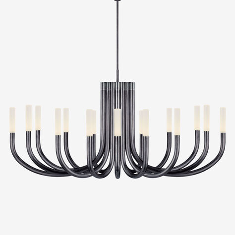 ROUSSEAU LARGE OVAL CHANDELIER