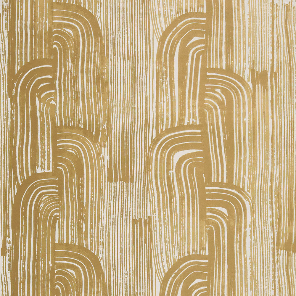 CRESCENT WALLPAPER - GOLD IVORY