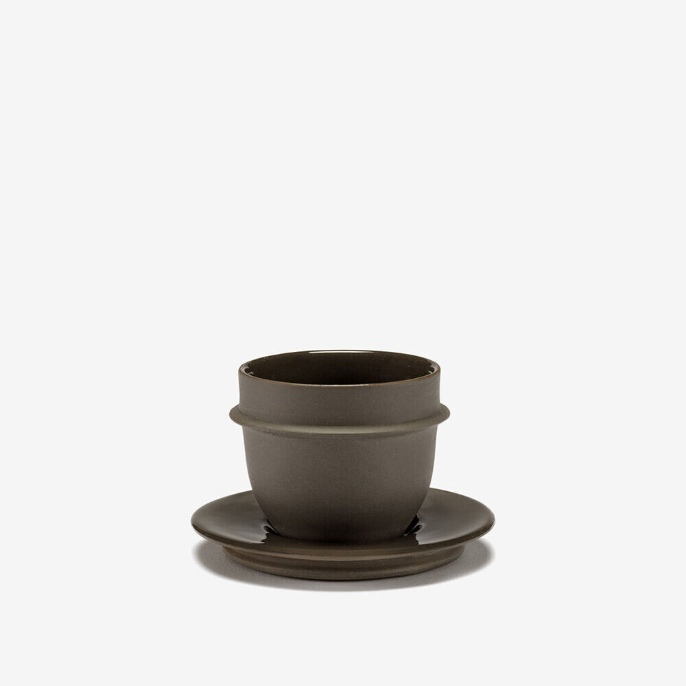 Dune Espresso Cup & Saucer, Set of 4