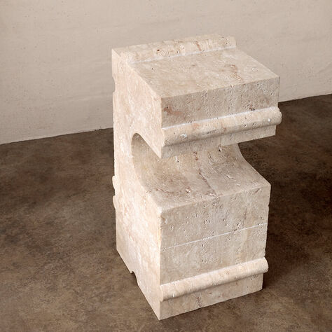HUME STONE SIDE TABLE