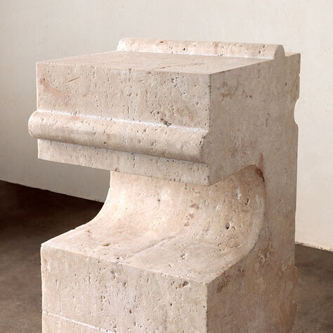 HUME STONE SIDE TABLE