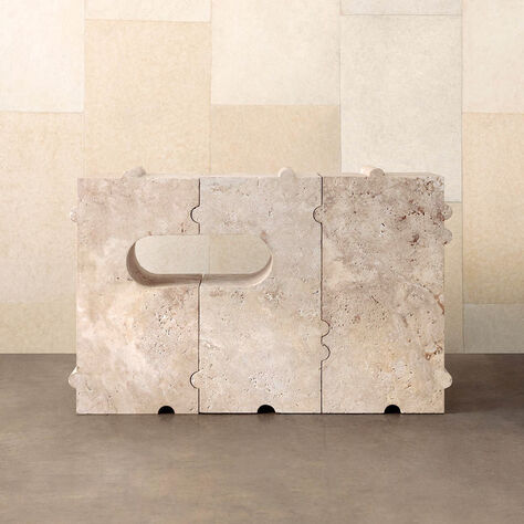 HUME MODULAR STONE CONSOLE