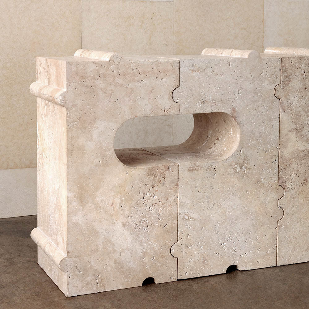 HUME MODULAR STONE CONSOLE