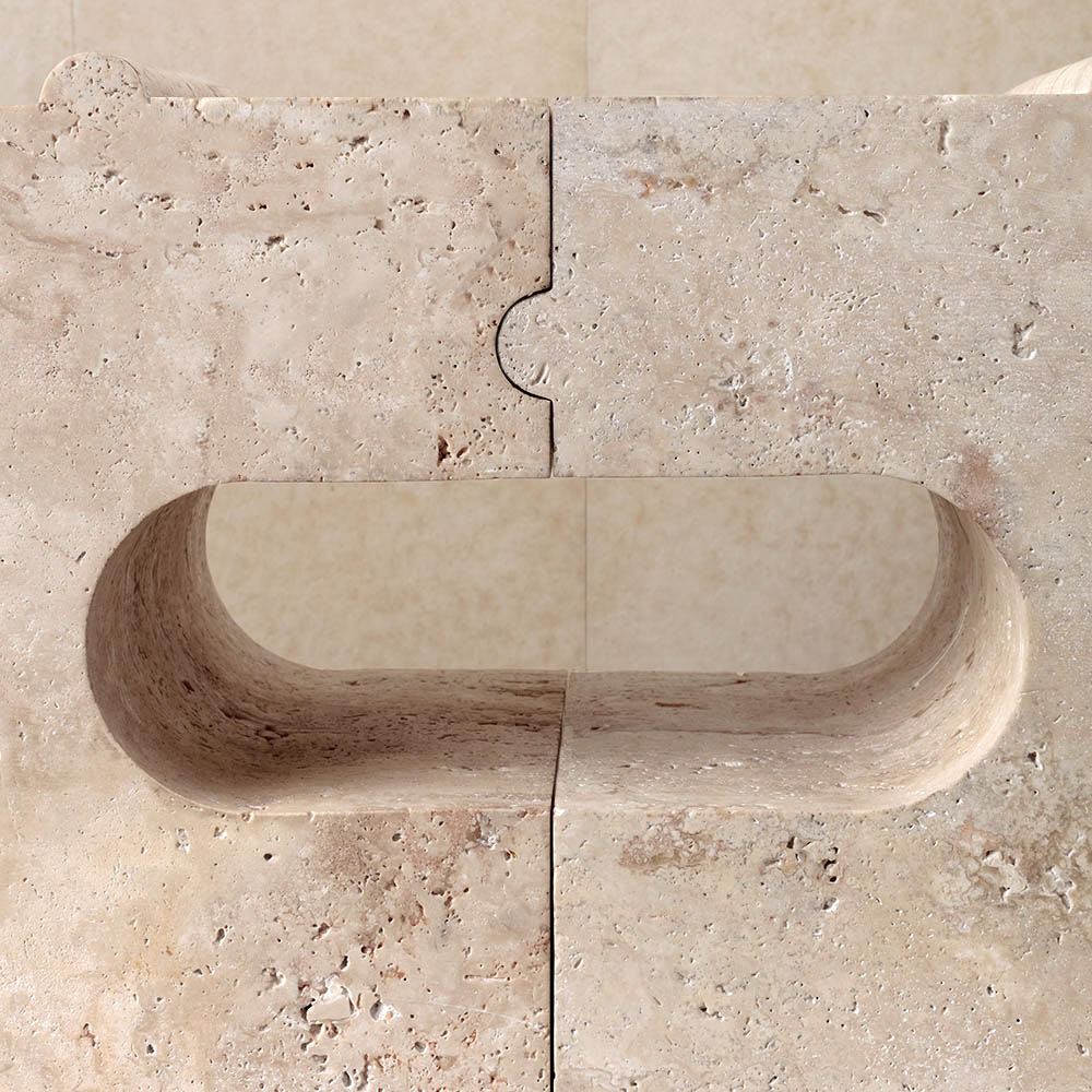 HUME MODULAR STONE CONSOLE