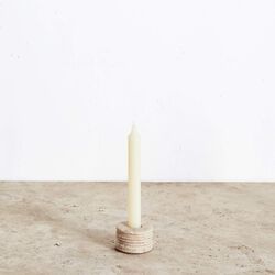 Ribbed Small Candle Holder