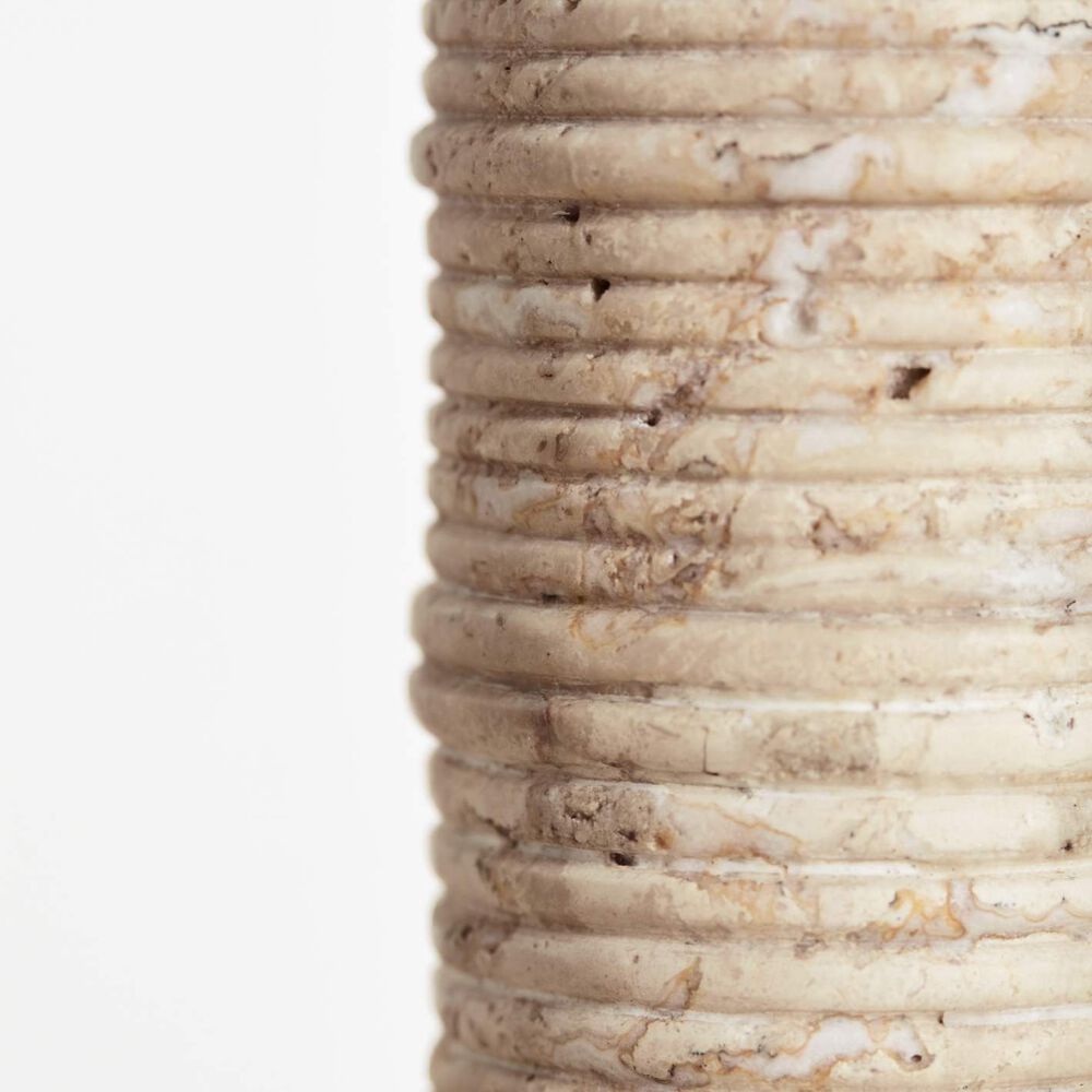 Ribbed Large Candle Holder