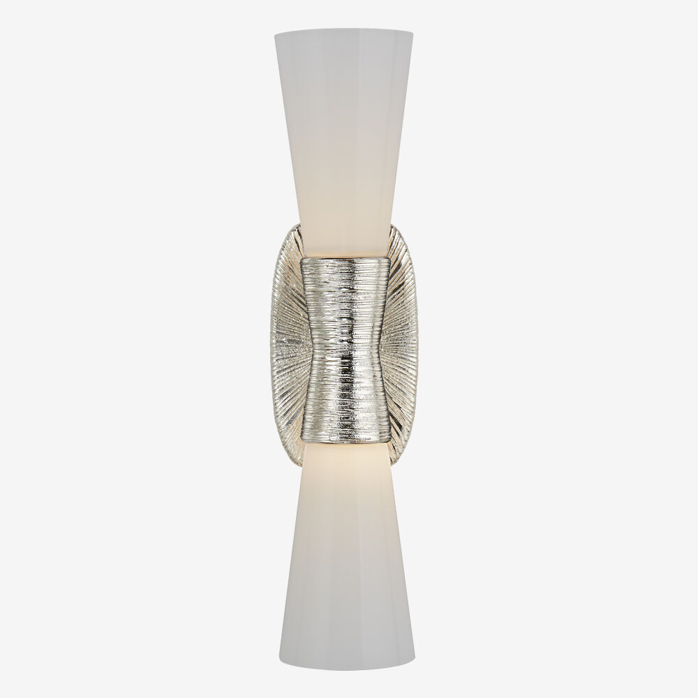 UTOPIA SMALL DOUBLE BATH SCONCE