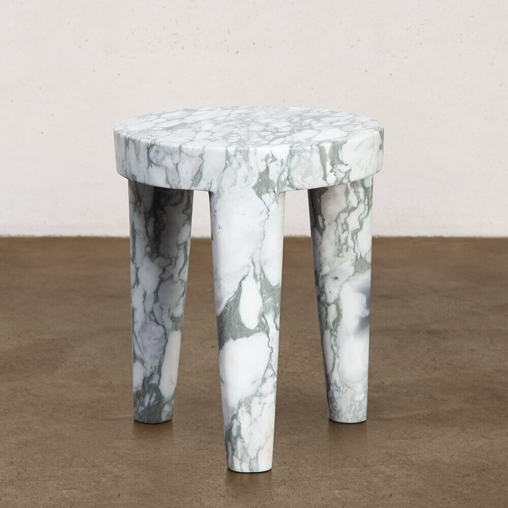 TRIBUTE STOOL SMALL - BIG FLOWER