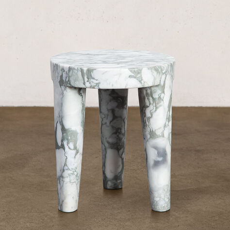 TRIBUTE STOOL SMALL - BIG FLOWER