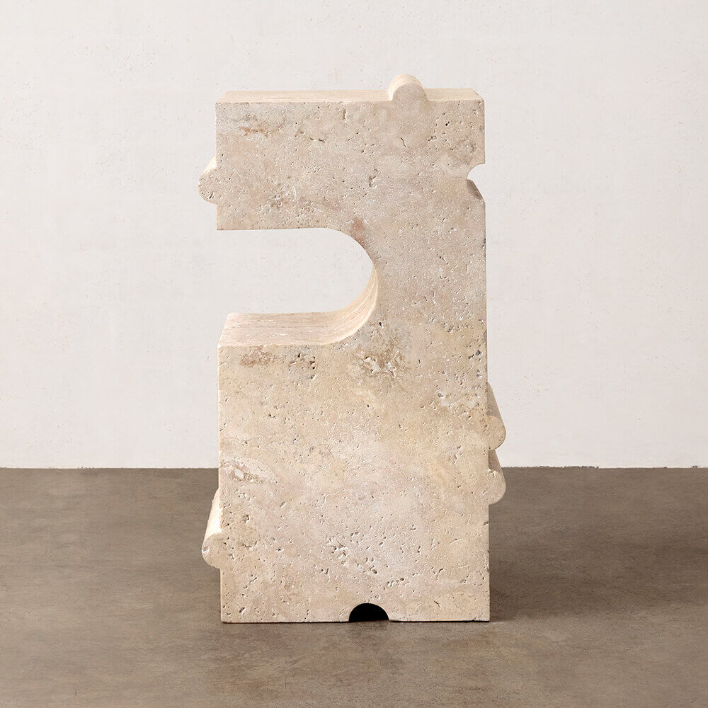 HUME STONE SIDE TABLE