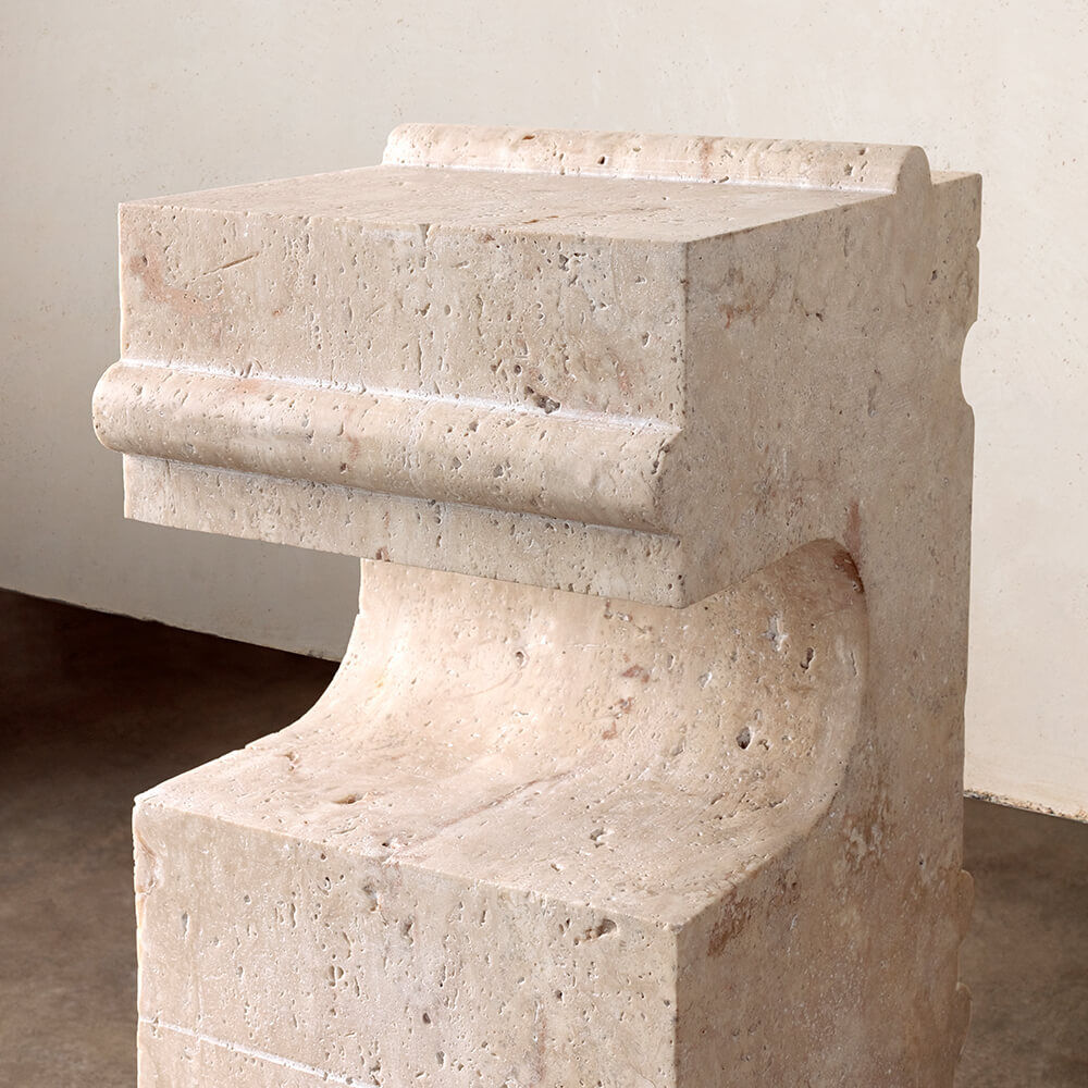 HUME STONE SIDE TABLE