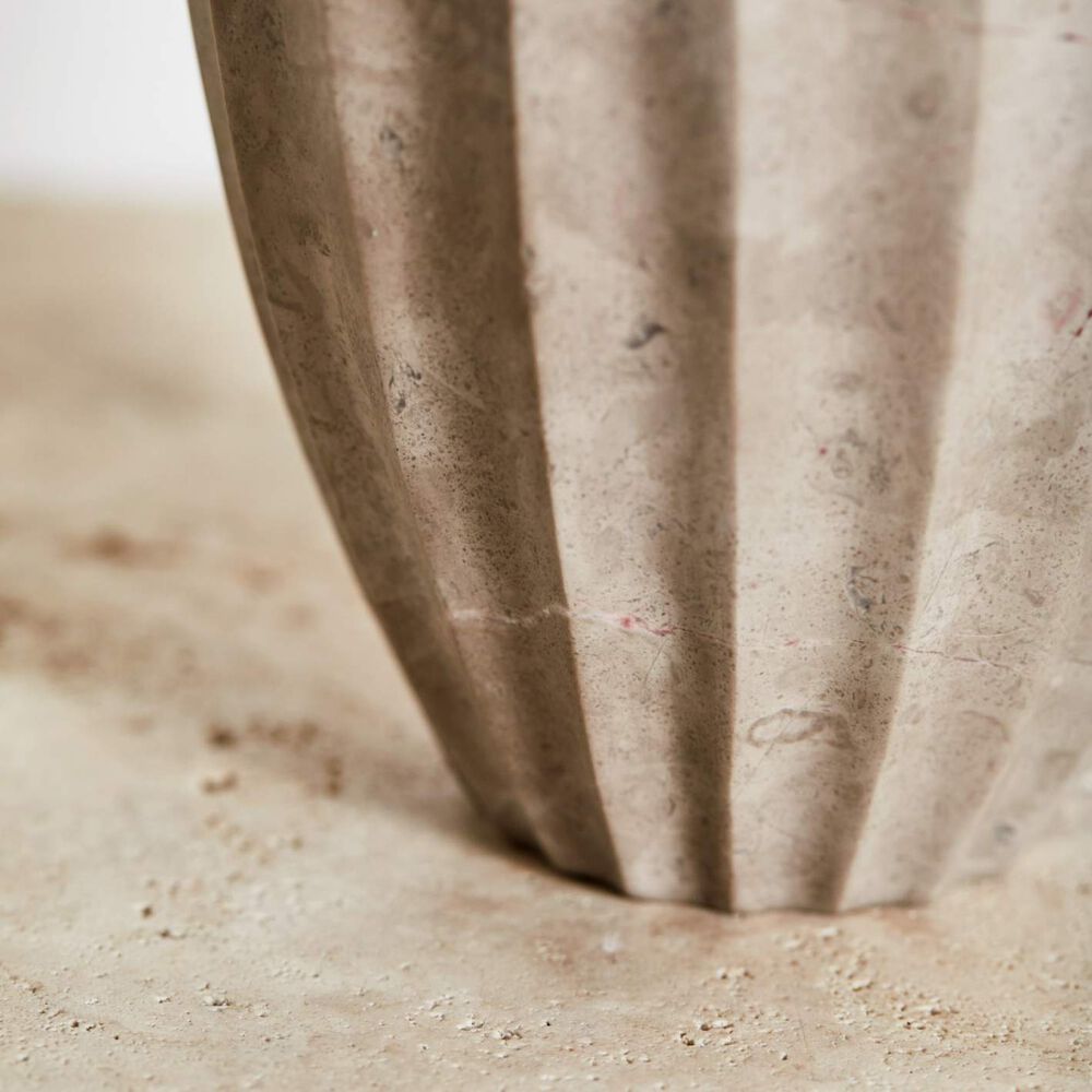 FLUTED SMALL VASE