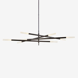 ROUSSEAU GRANDE EIGHT LIGHT ARTICULATING CHANDELIER