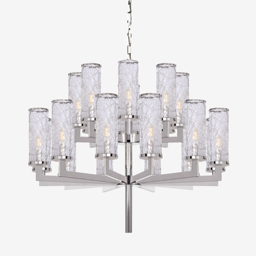 LIAISON TWO-TIER CHANDELIER