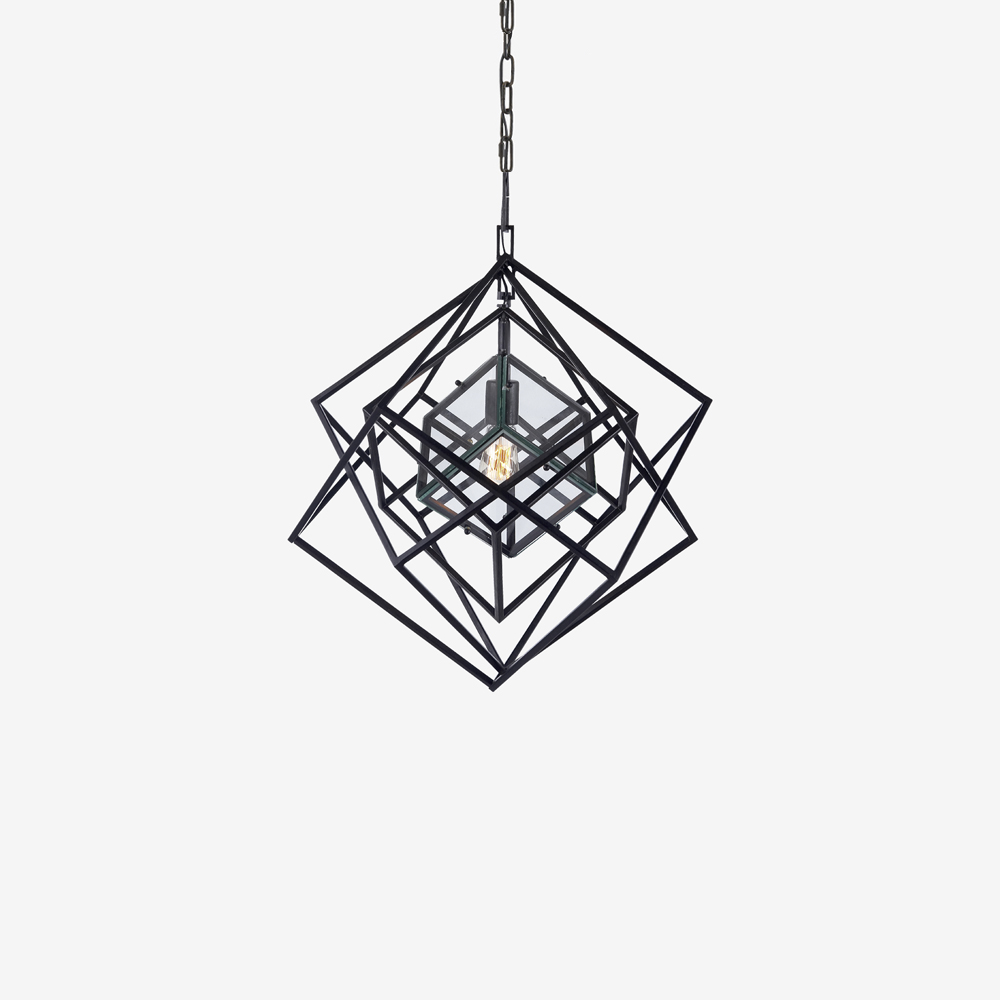 CUBIST SMALL CHANDELIER