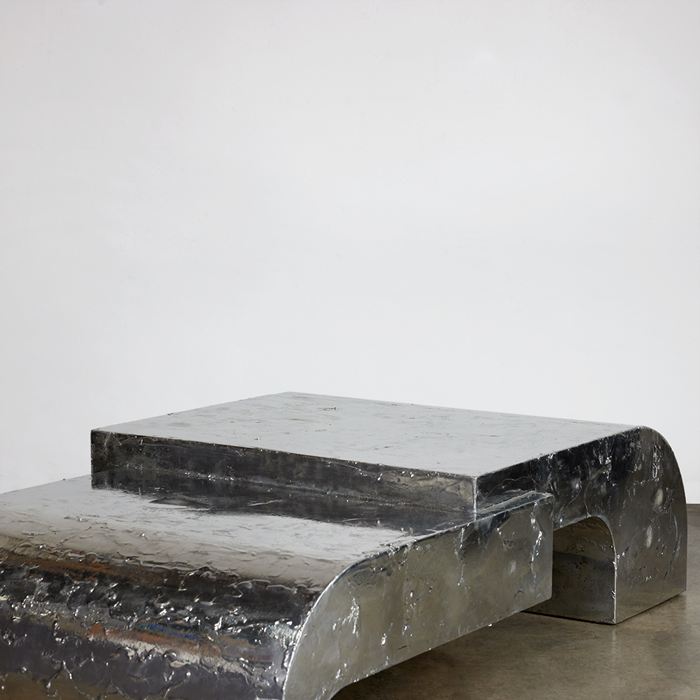 Pewter Coffee Table image number 6