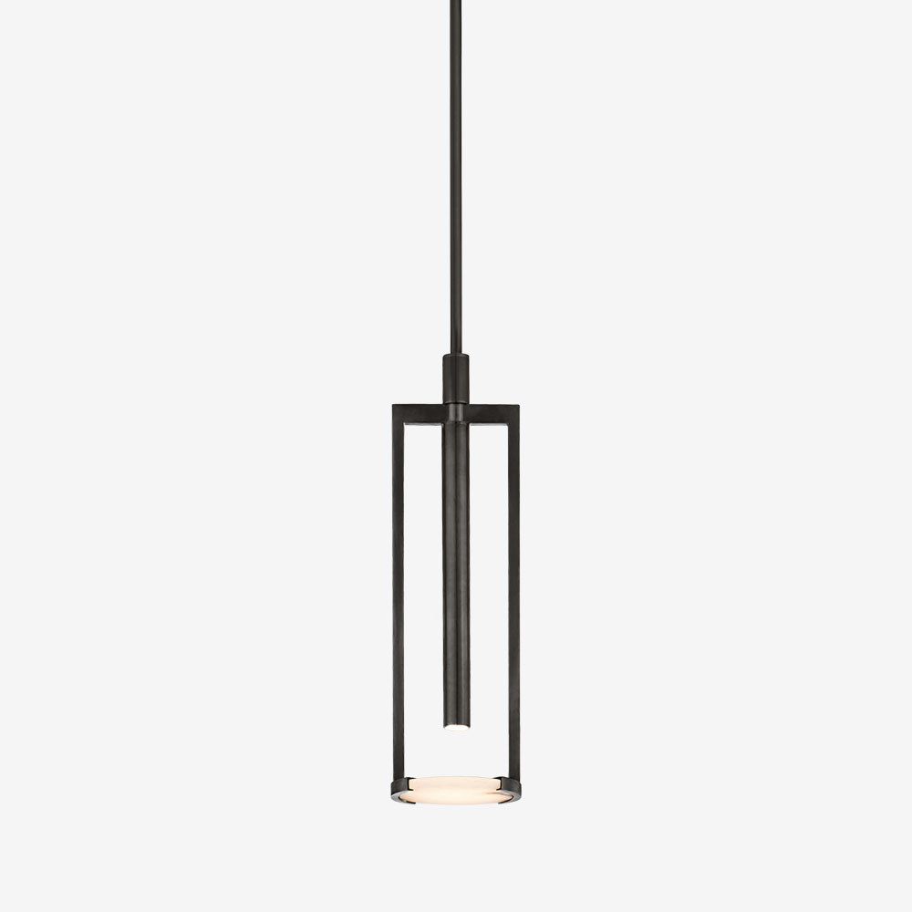 MELANGE SMALL FLOATING DISC PENDANT