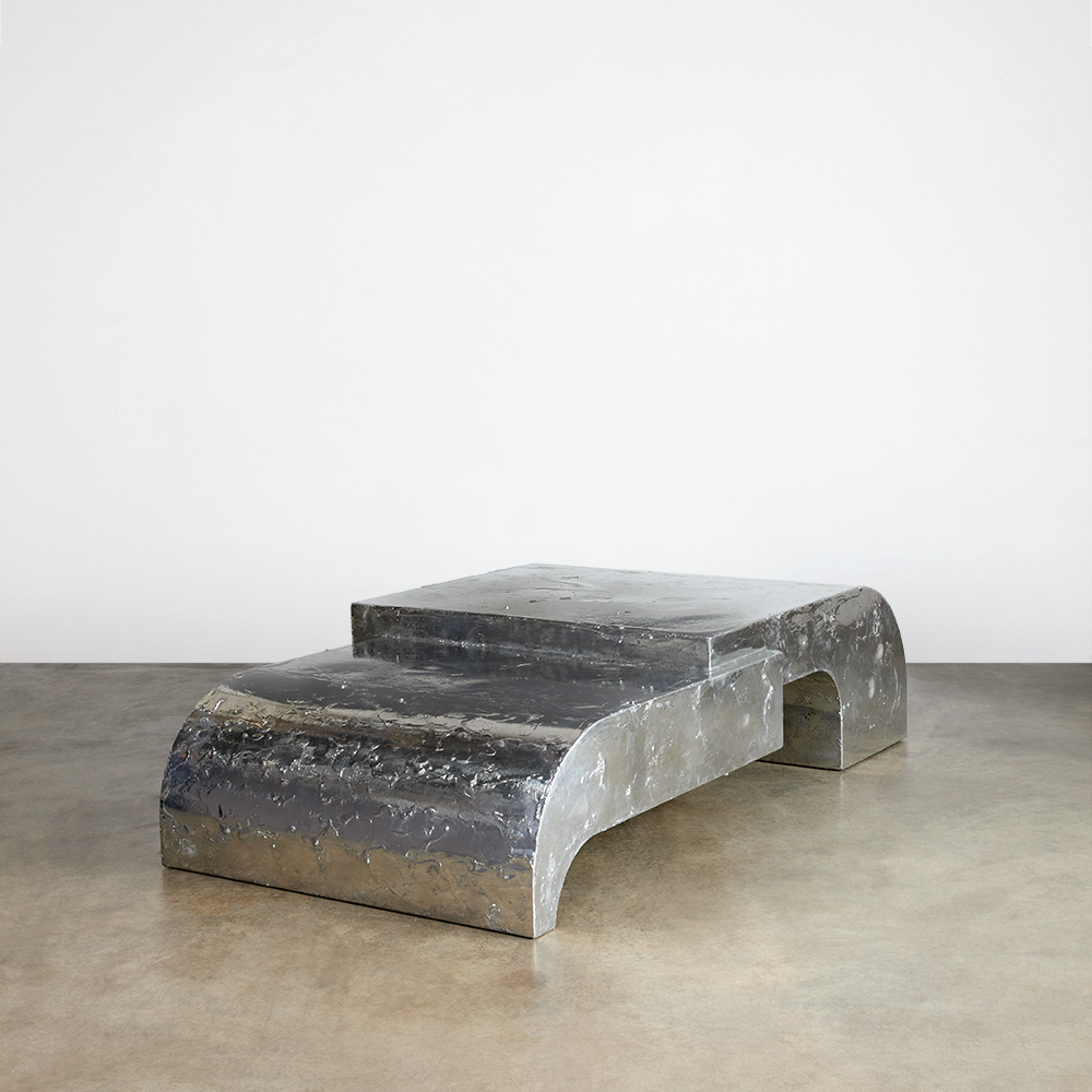 Pewter Coffee Table image number 1