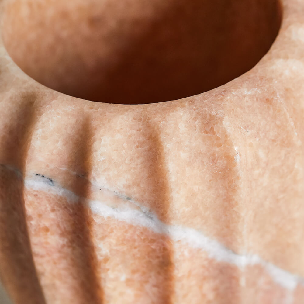 SMALL FLUTED VASE image number 5