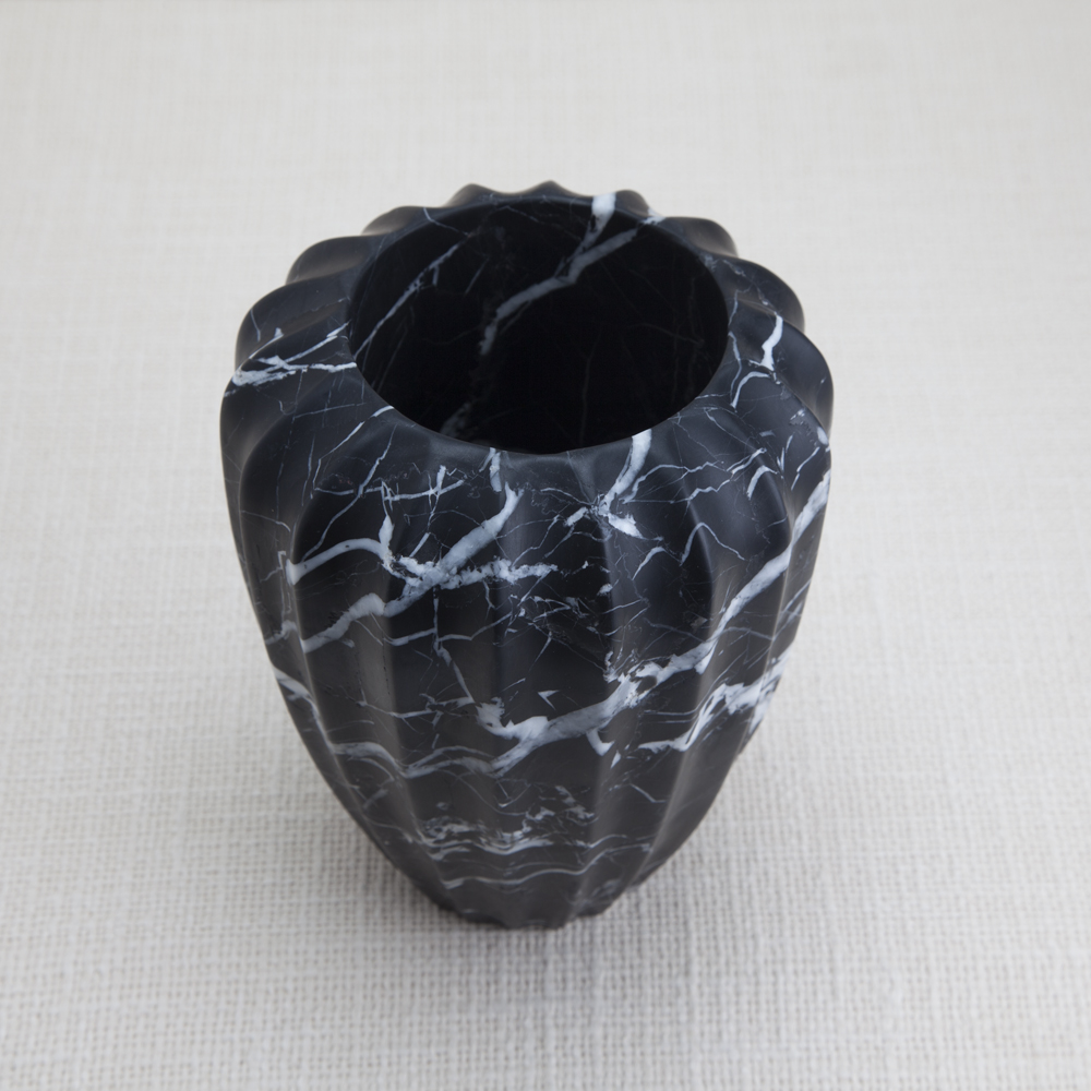 FLUTED SMALL VASE image number 0
