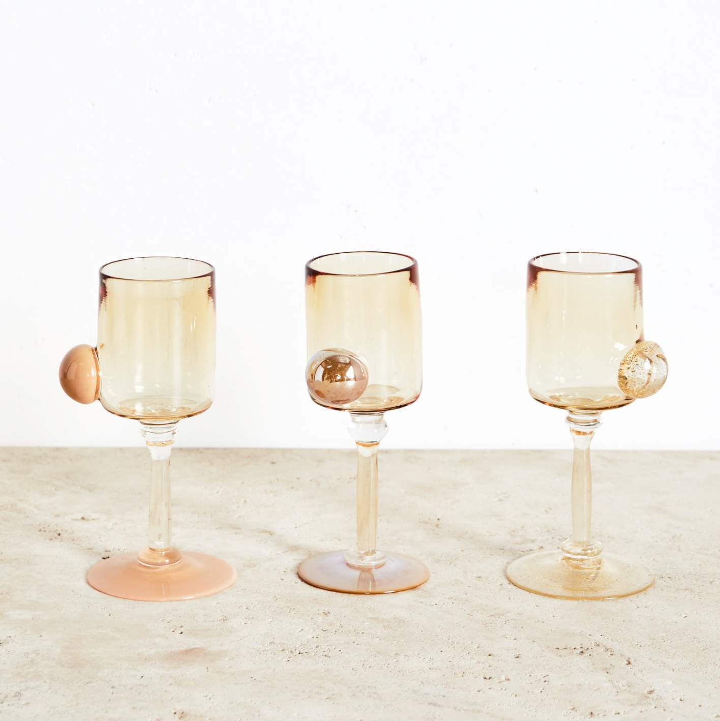 Burlesque Wine Glasses - Malbi Decor