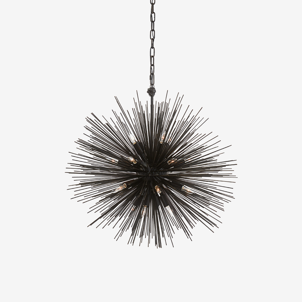Strada medium outlet round chandelier