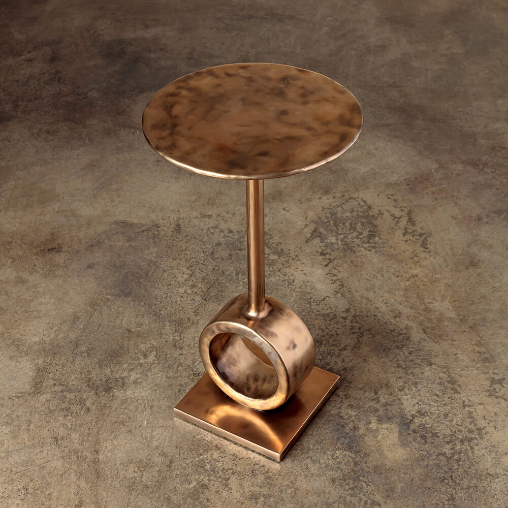 ARMATO BRONZE SIDE TABLE image number 3