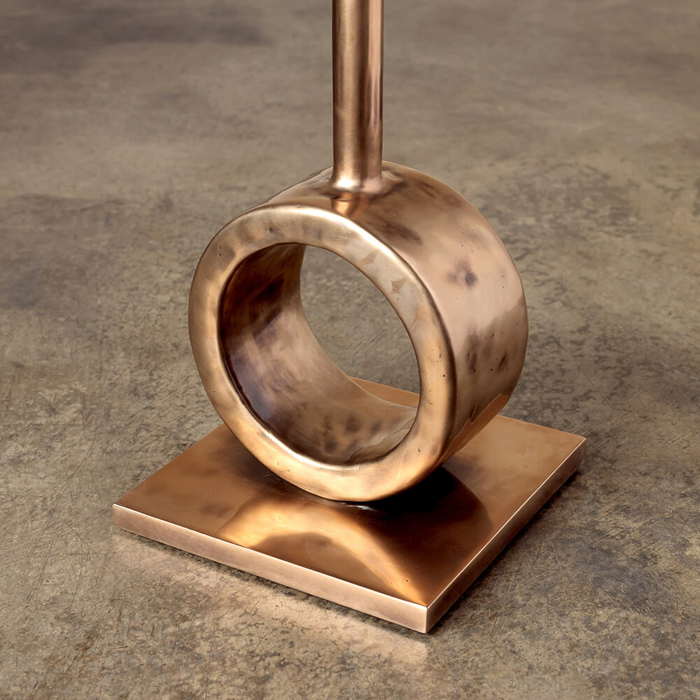 ARMATO BRONZE SIDE TABLE image number 4