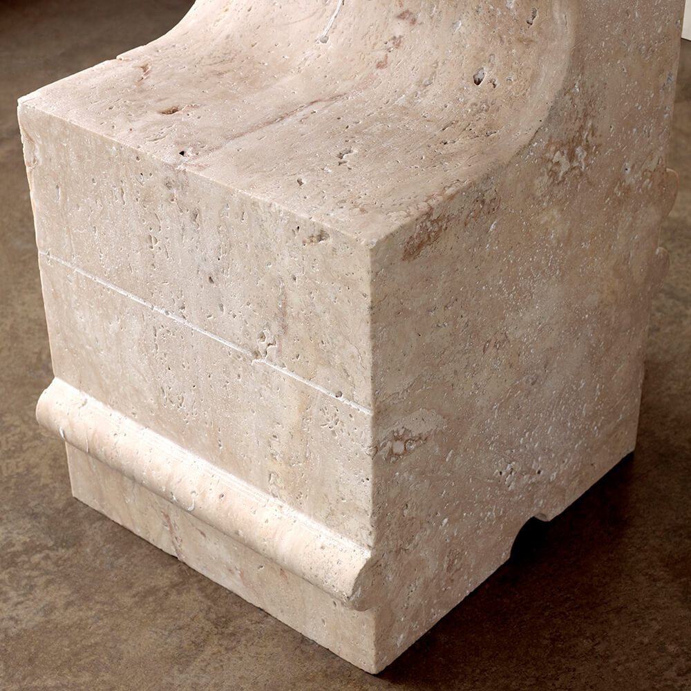 HUME STONE SIDE TABLE image number 6
