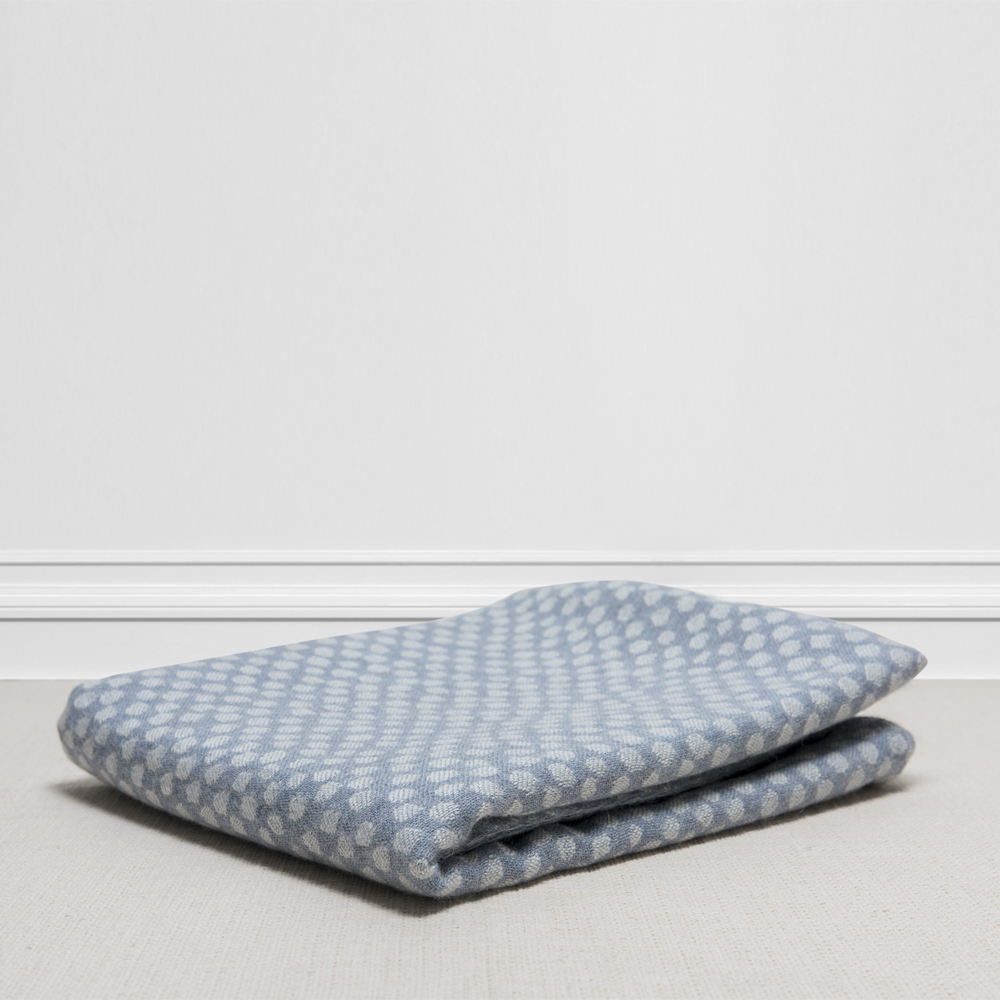 DOTS LUXE THROW - SURF image number 3