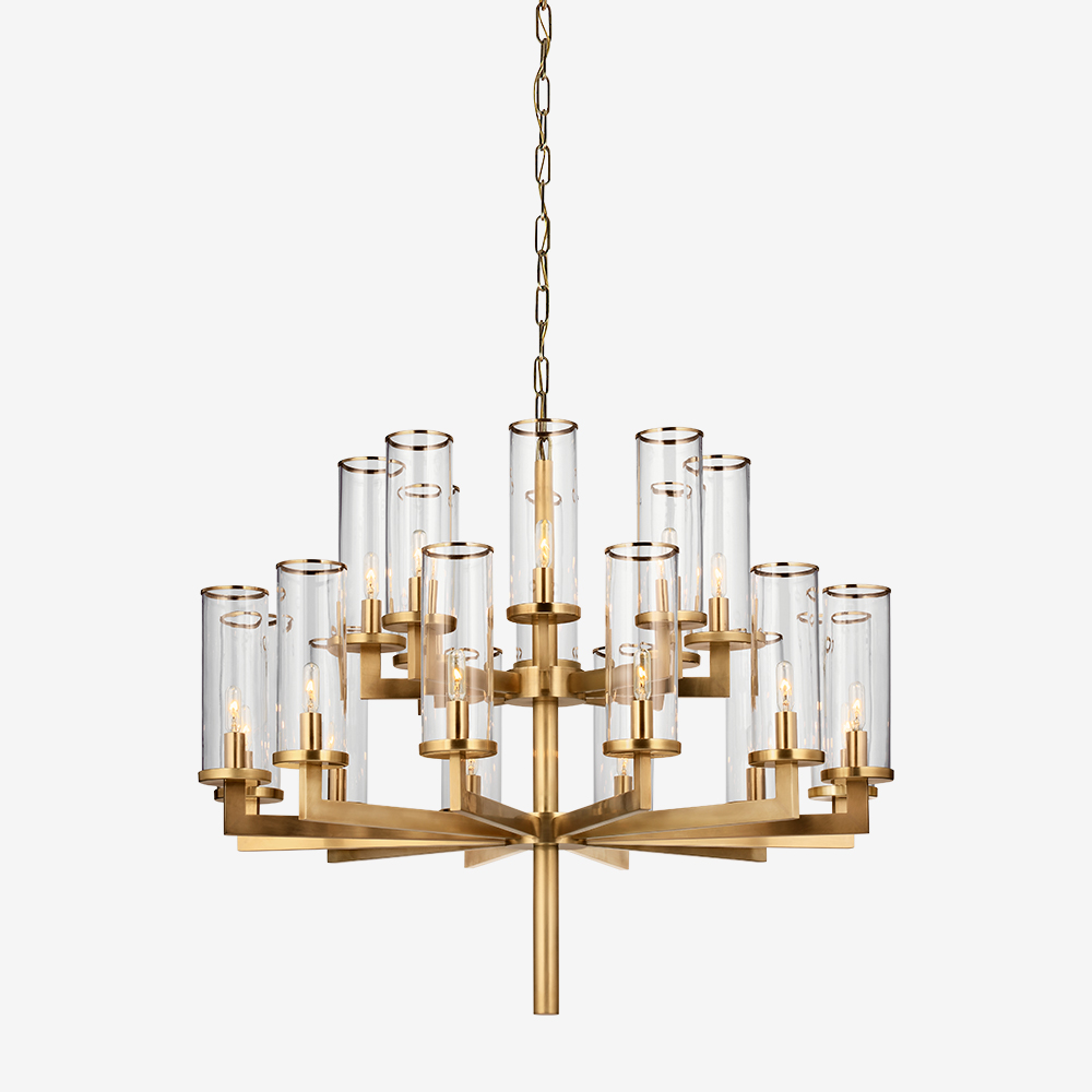 LIAISON TWO-TIER CHANDELIER image number 3
