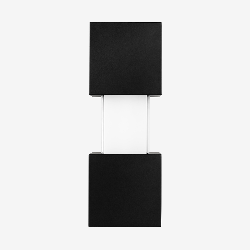 Leagan Wide Medium Wall Sconce image number 0