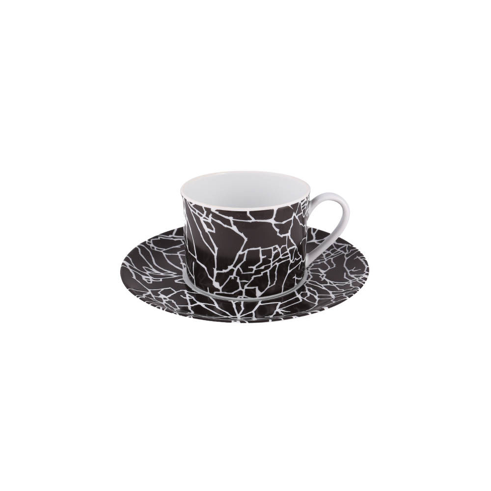 TRACERY TEA CUP & SAUCER SET image number 1