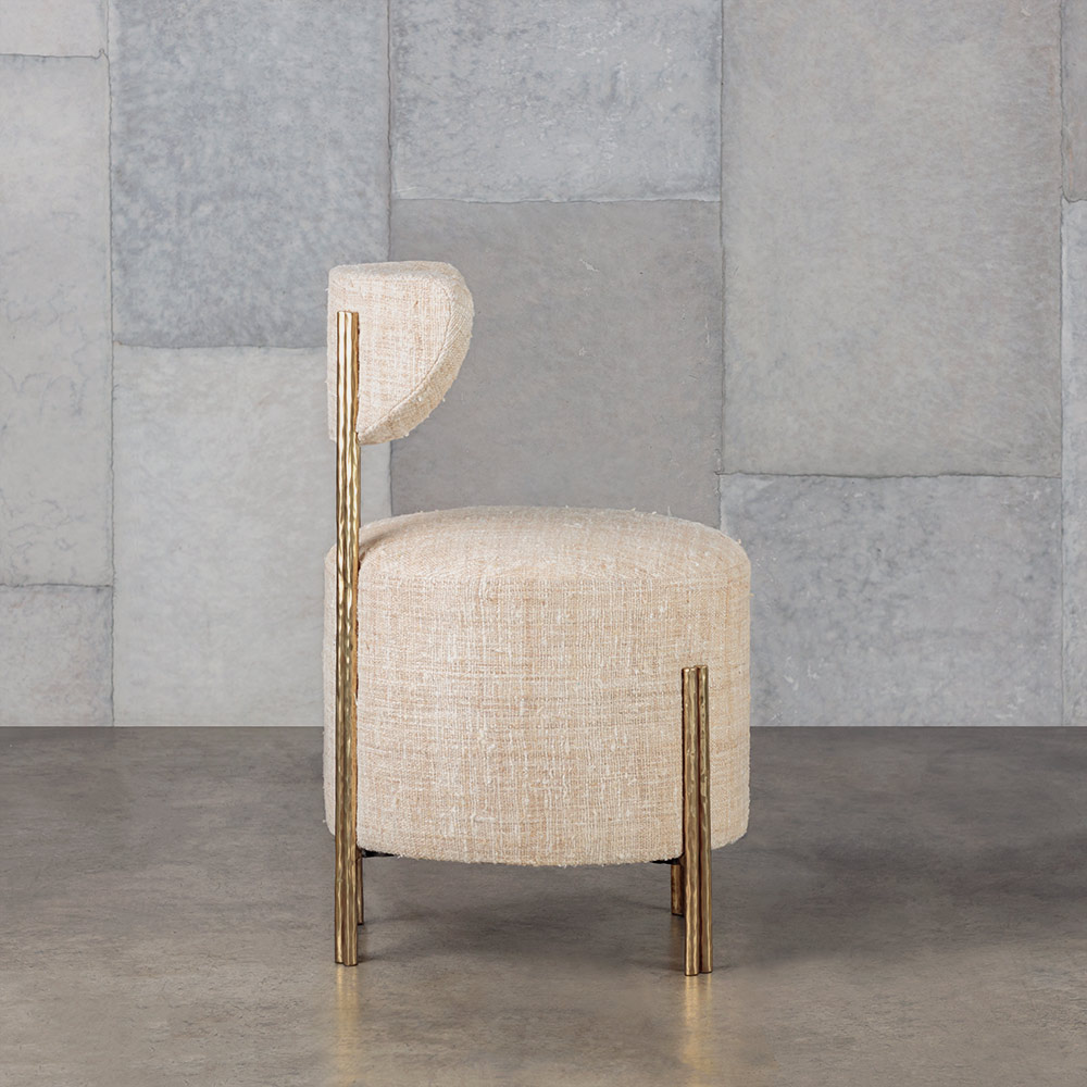 Melange Vanity Stool Kelly Wearstler