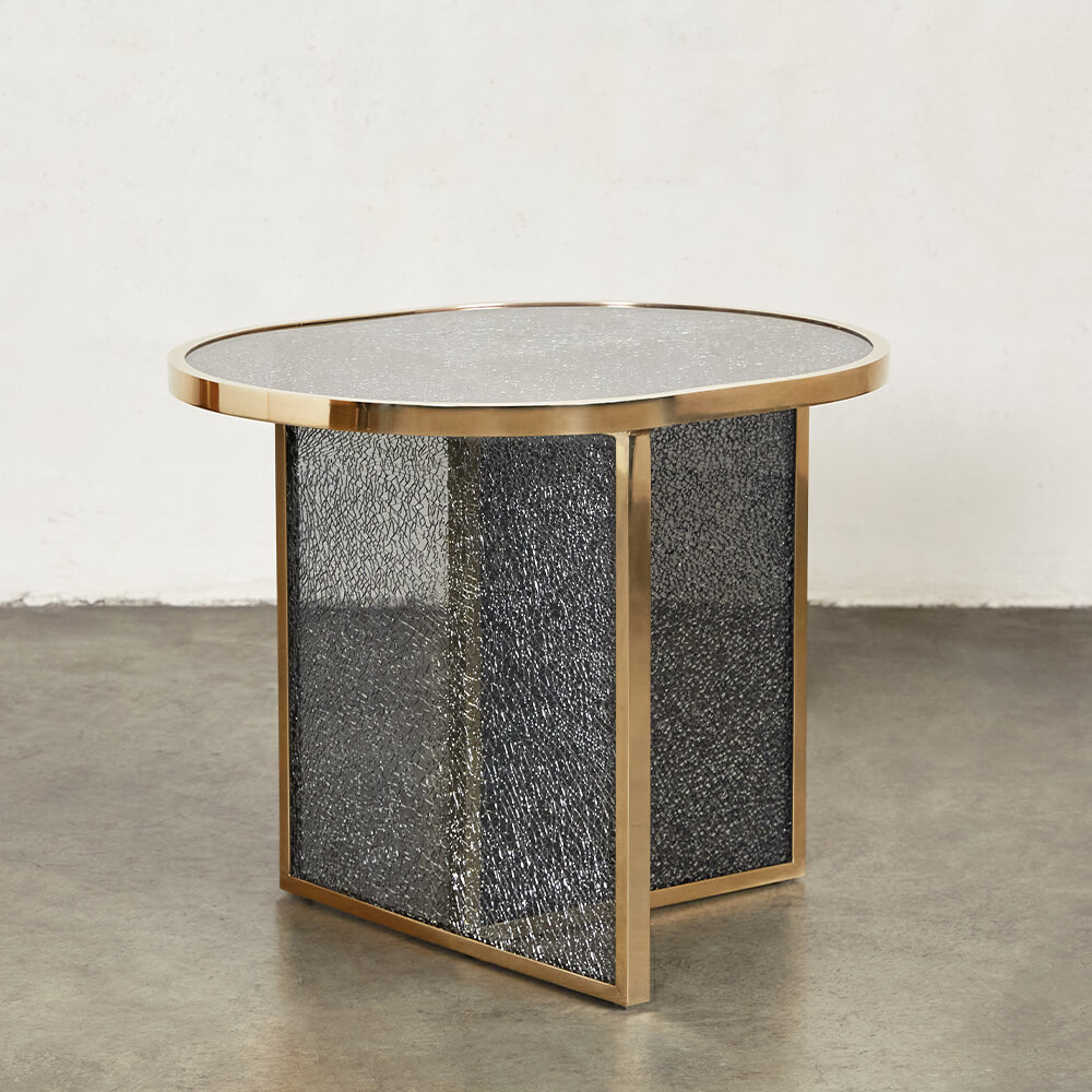 Superluxe Fractured Side Table