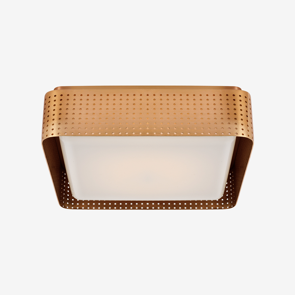 Precision 12.5" Square Flush Mount