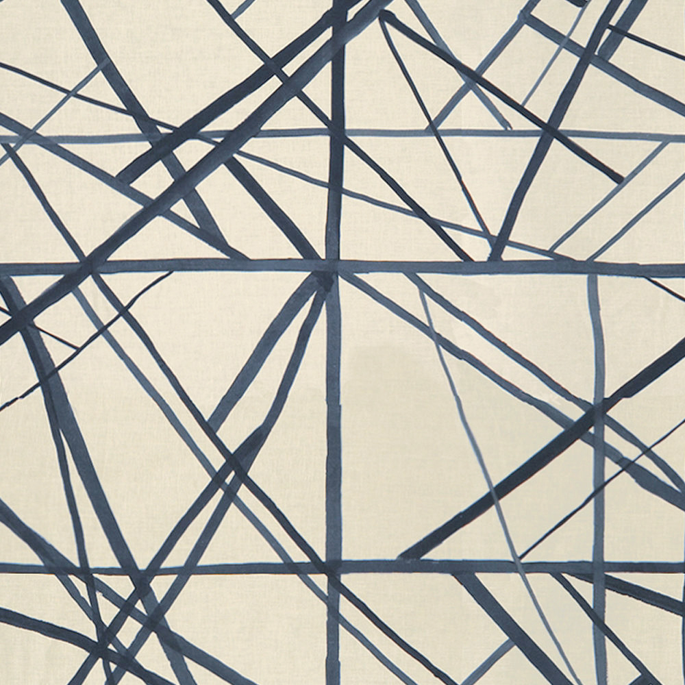 CHANNELS FABRIC - PERIWINKLE OAT image number 0