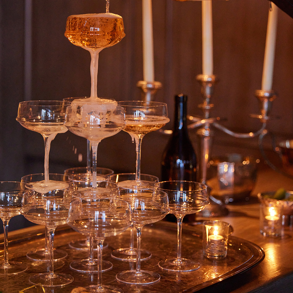 Dune Champagne Coupe, Set of 4 image number 4