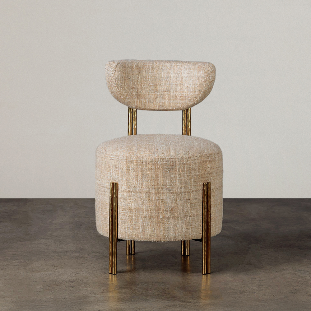 MELANGE VANITY STOOL