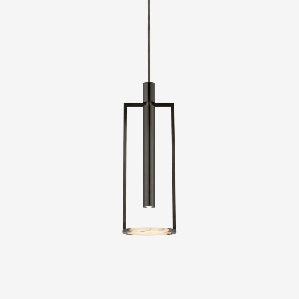 MELANGE MEDIUM FLOATING DISC PENDANT
