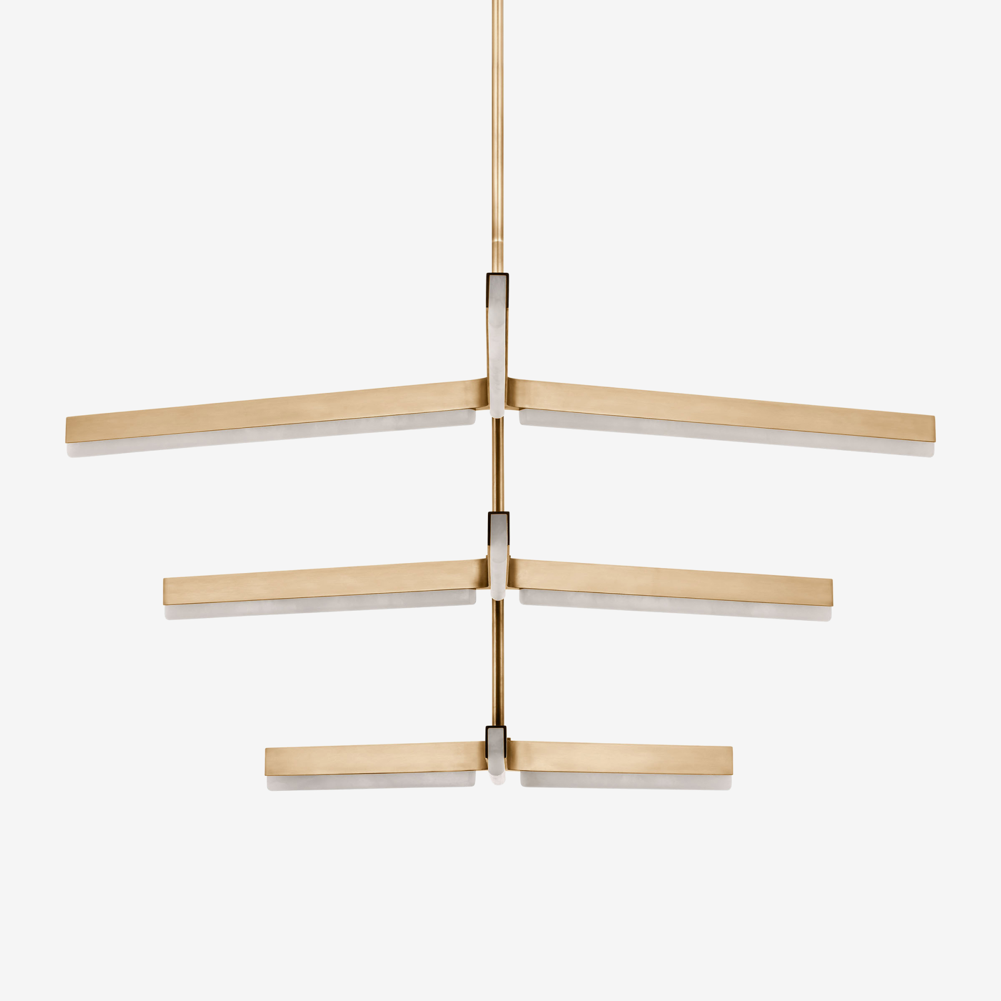 Linea 56" Three Tier Chandelier
