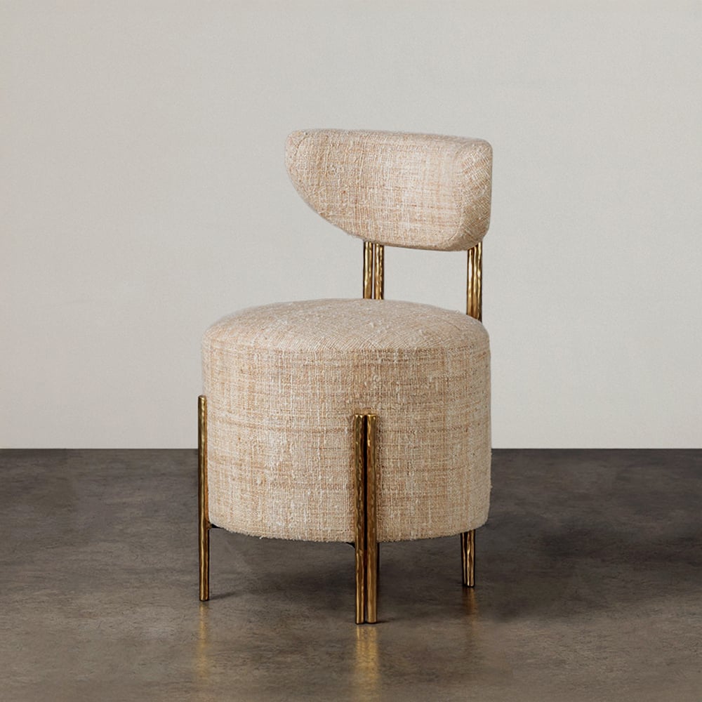 MELANGE VANITY STOOL
